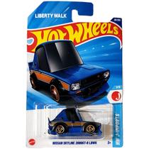 Hot Wheels Básico Mattel HW J-Imports Nissan Skyline 2000GT-R LBWK Tooned (Lote F - 2025)