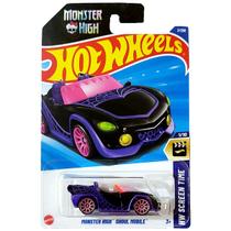 Hot Wheels Básico Mattel HW Screen Time Monster High Ghoul Mobile (Lote G - 2025)