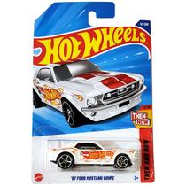 Hot Wheels Básico Mattel Then and Now Ford Mustang Coupe '67 (Lote E - 2025)