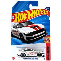 Hot Wheels Básico Mattel Then And Now Ford Mustang Dark Horse (Lote L - 2025)