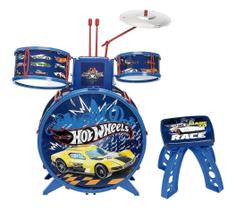Hot Wheels Bateria Infantil Radical - Fun Divirta-se Azul