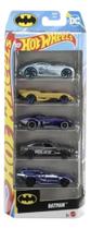 Hot Wheels Batman Batmóvel 5 Carros Escala 1:64 - Jbj76 SKU 43066