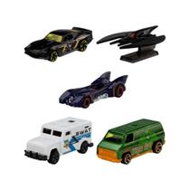 Hot Wheels Batman Pacote 5 Carros - Mattel Hot Wheels Batman Pacote 5 Carros - Mattel