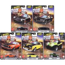 Hot Wheels Boulevard 2025 Set Com 5 Miniaturas Premium GJT68