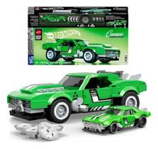 Hot Wheels Brick Shop Blocos Montar Custom 68 Camaro Exclusiva Miniatura Metal 289 peças Hot Wheels Brick Shop Blocos Montar Custom 68 Camaro Exclusiva Miniatura Metal 289 peças