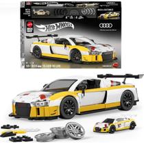 Hot Wheels BRICK SHOP Elite Audi R8 LMS 1:16 820PCS Hot Wheels BRICK SHOP Elite Audi R8 LMS 1:16 820PCS