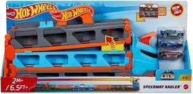 Hot wheels caminhao guincho pista de corridas gvg37 - mattel