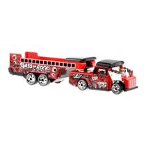 Hot wheels caminhão track fleet haulin class - mattel jcm68/hyt56 Hot wheels caminhão track fleet haulin class - mattel jcm68/hyt56