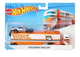 Hot Wheels Caminhão Transportador Speedway Hauler Dkf82