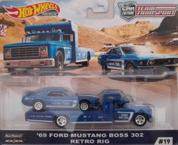 Hot Wheels Car Culture Team Transport - '69 Ford Mustang Boss / 302 Retro Rig