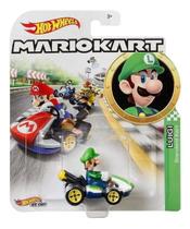 Hot Wheels Carrinho Mario Kart 1:64 Metal Mattel - GBG25