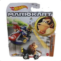 Hot Wheels Carrinho Mario Kart Diecast Escala 1:64 Brinquedo