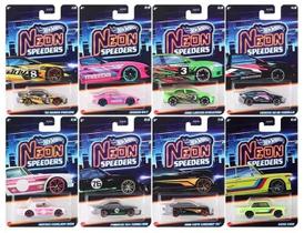 Hot Wheels Carrinho Neon Speeders Sortido - Mattel HLH72