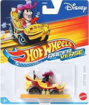 Hot Wheels Carro Capitão Gancho Peter Pan Racerverse Mattel