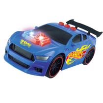 Hot Wheels Carro Speed Power Azul com Luz e Som Multikids - BR1821