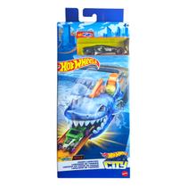 Hot Wheels City Lançador de Tubarão Com 1 Carro