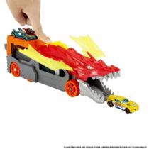 Hot Wheels City Lançador Reboque Do Dragão - Mattel GTK42
