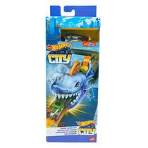 Hot Wheels City Lançador Tubarão Mattel GVF41