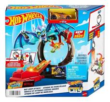 Hot Wheels City Pista Ataque Do Morcego Mattel Cor Multicolor Hdr29
