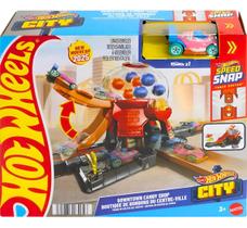 Hot Wheels City Pista BOUTIQUE DE BONBONS du Centre Ville Bomboniere Candy Shop Loja de Doces Cidade Mattel Original Hot Wheels City Pista BOUTIQUE DE BONBONS du Centre Ville Bomboniere Candy Shop Loja de Doces Cidade Mattel Original