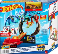 Hot Wheels City Pista de Brinquedo Ataque do Morcego - Mattel
