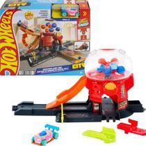 Hot Wheels City Pista de Brinquedo Loja de doces - Mattel Hot Wheels City Pista de Brinquedo Loja de doces - Mattel