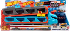 Hot Wheels City Pista de Brinquedo Reboque de Pista de Corridas para crianças a partir de 4 anos - GVG37 Hot Wheels City Pista de Brinquedo Reboque de Pista de Corridas para crianças a partir de 4 anos - GVG37
