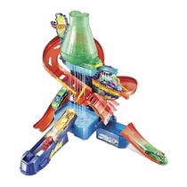 Hot wheels city pista estação científica - mattel ccp76