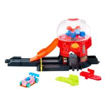 Hot wheels city pista loja de doces da cidade - mattel jbm62