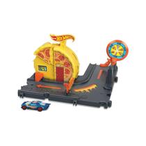 Hot wheels city pista pizzaria veloz - mattel hkx44/hmd53