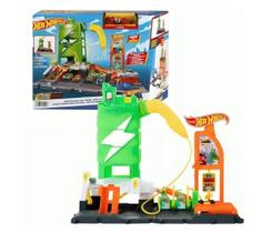 Hot Wheels City - Pista Super Posto de Gasolina Super Recarga