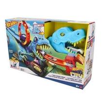 Hot Wheels City Pista T-Rex Devorador Mattel - Detalhes Magazine