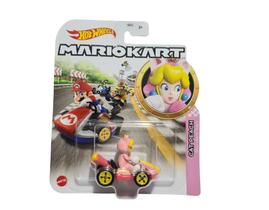 Hot Wheels Coleção Mario Kart Cat Peach Standard Kart GRN13