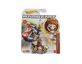 Hot Wheels Coleção Mario Kart Tanooki Mario - Standard Kart GJH55