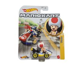 Hot Wheels Coleção Mario Kart Toad Standard Kart GJH63 Mattel