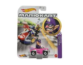 Hot Wheels Coleção Mario Kart Waluigi Badwagon GJH54 Mattel Hot Wheels Coleção Mario Kart Waluigi Badwagon GJH54 Mattel