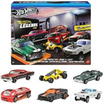 Hot Wheels Colecionável Legends Multipack com 6 Veículos Escala 1:64