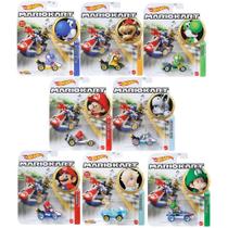 Hot Wheels Colecionável Mario KART Réplica 1:64 Compatível com Pistas
