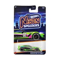 Hot Wheels Corvette C7 Z06 - Neon Speeders