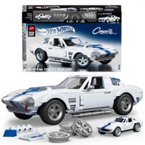 Hot Wheels Corvette Grand Sport - Blocos de Montar 1/16 - 918 Peças - Mattel Brick Shop
