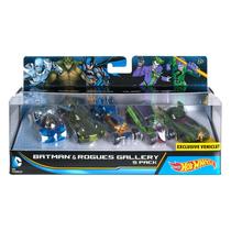 Hot Wheels DC Comics Batman & Rogues Galeria Veículo 5-Pack