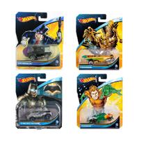 Hot Wheels DC Pack com 4 Carrinhos DKJ66 Hot Wheels DC Pack com 4 Carrinhos DKJ66