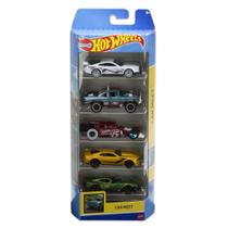 Hot Wheels Die Cast 5 Carrinhos Car Meet - Mattel