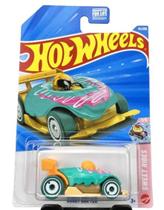 Hot Wheels Donut Drifter Cobertura Azul-Esverdeada Carro Diecast Escala 1:64