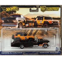 Hot Wheels Equipe de Transporte Toyota FJ Horizon Hauler Mattel FLF56
