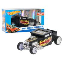 Hot Wheels Fast Racer Pullback Black Bone Shaker 1760 Hot Wheels Fast Racer Pullback Black Bone Shaker 1760