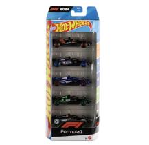 Hot Wheels Fórmula 1 Conjunto Com 5 Mattel Hot Wheels Fórmula 1 Conjunto Com 5 Mattel