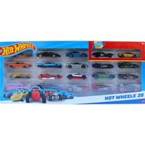 Hot wheels hot wheels c/20 carrinhos (s) mattel