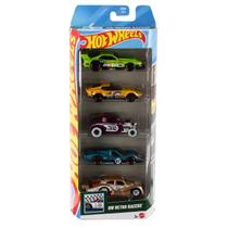 Hot Wheels Hw Retro Racers Conjunto Com 5 Mattel