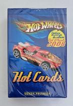 Hot Wheels Jogo de Cartas - Hot Cards Baralho Coleção 2008 Azul